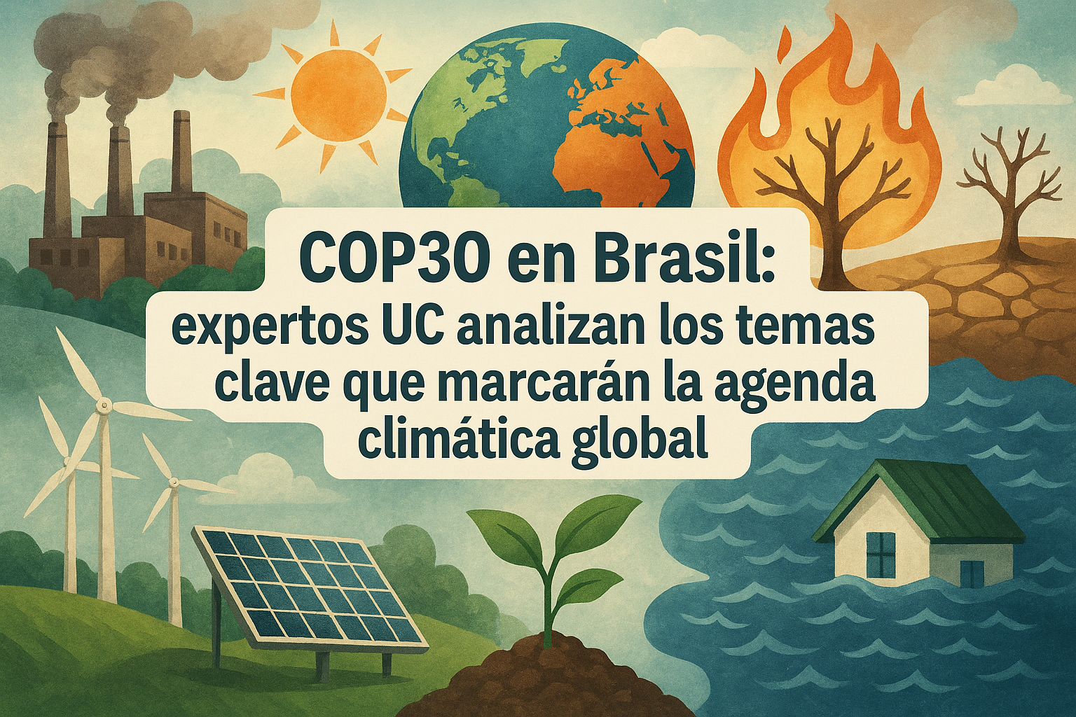 COP30 en Brasil: expertos UC analizan los temas clave que marcan la agenda climática global 